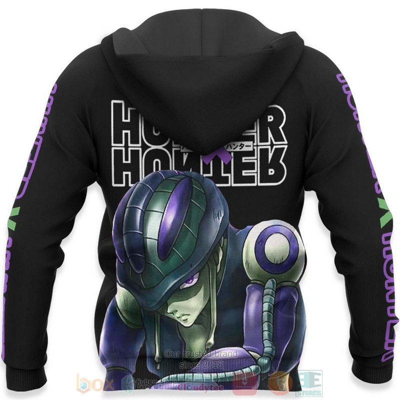 Meruem Custom Hunter x Hunter Anime Black 3D Hoodie Bomber Jacket 1 2 3 4