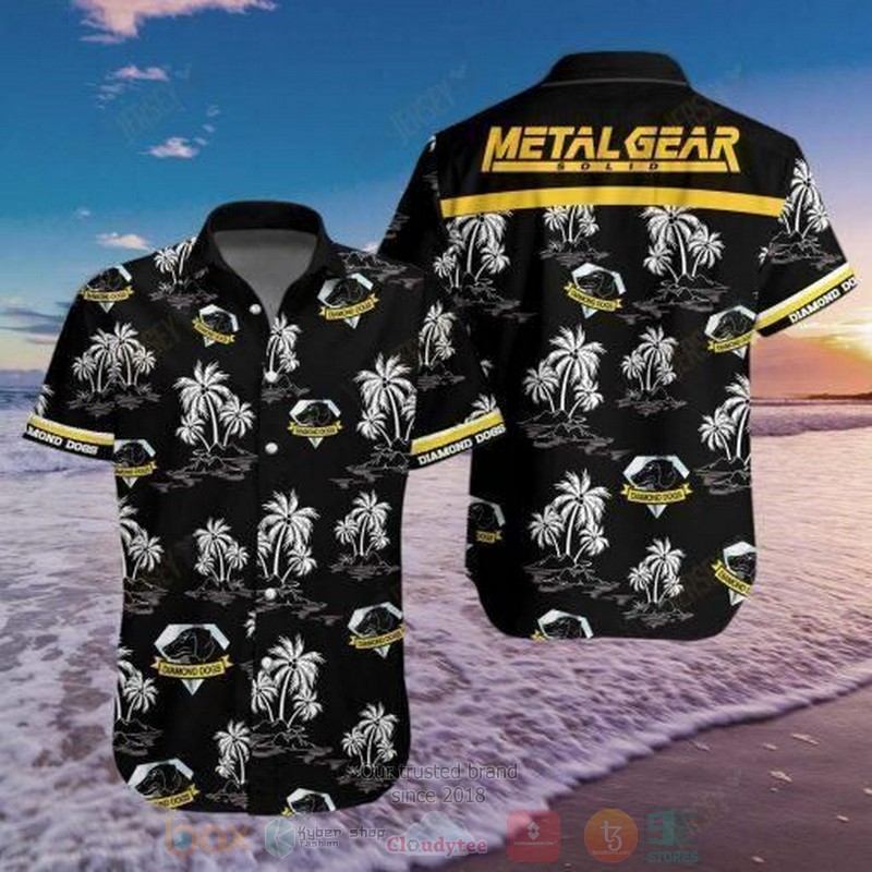 Metal Gear Solid Short Sleeve Hawaiian Shirt