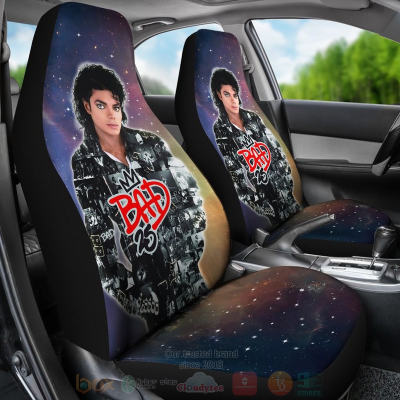 Michael Jackson Bad Car Seat Cover 1