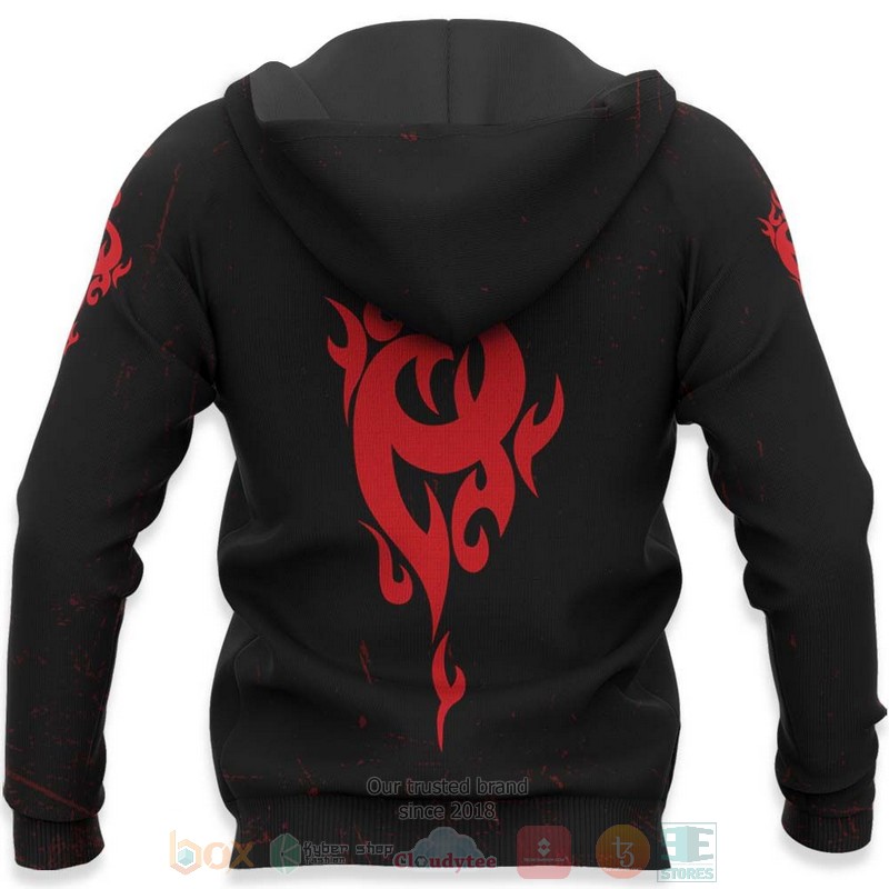 Mikoto Suoh Homra Red Clan Custom K Project 3D Hoodie Bomber Jacket 1 2 3 4