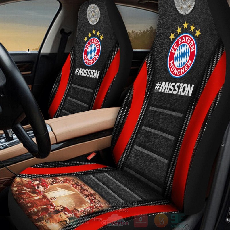 Mission Fc Bayern Munchen Car Seat Cover 1