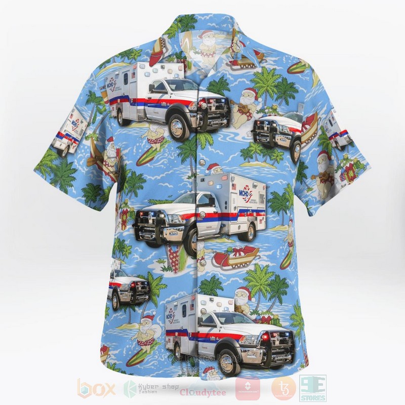 Montgomery County Hospital District Christmas Hawaiian Shirt 1
