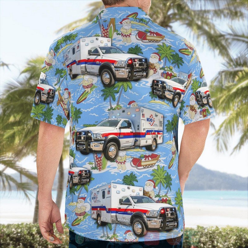 Montgomery County Hospital District Christmas Hawaiian Shirt 1 2 3