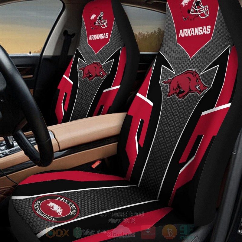 NCAA Arkansas Razorbacks basketball Car Seat Cover 1
