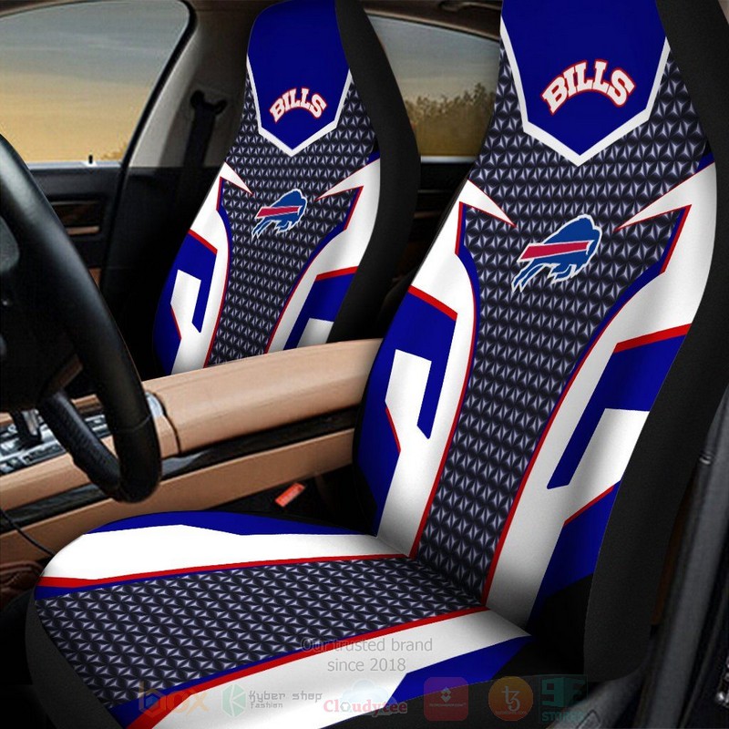 NFL Buffalo Bills Blue White Car Seat Cover 1