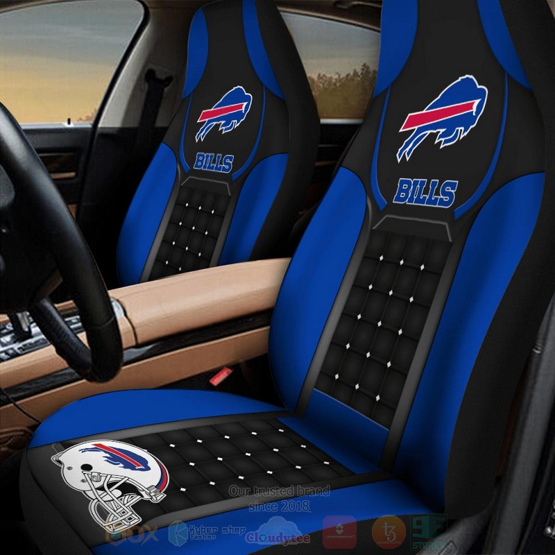 NFL Buffalo Bills Blue Car Seat Cover 1