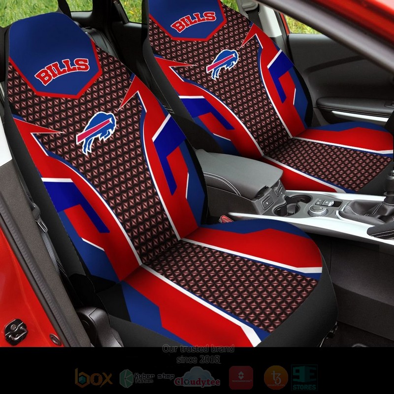 NFL Buffalo Bills Red Brown Car Seat Cover
