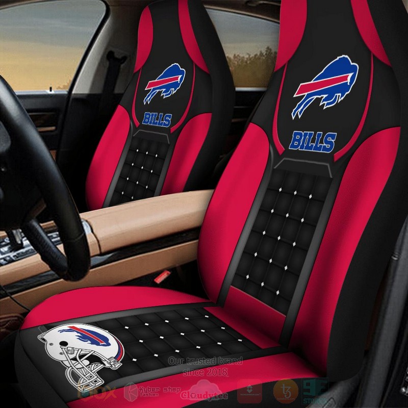 NFL Buffalo Bills Red Car Seat Cover 1