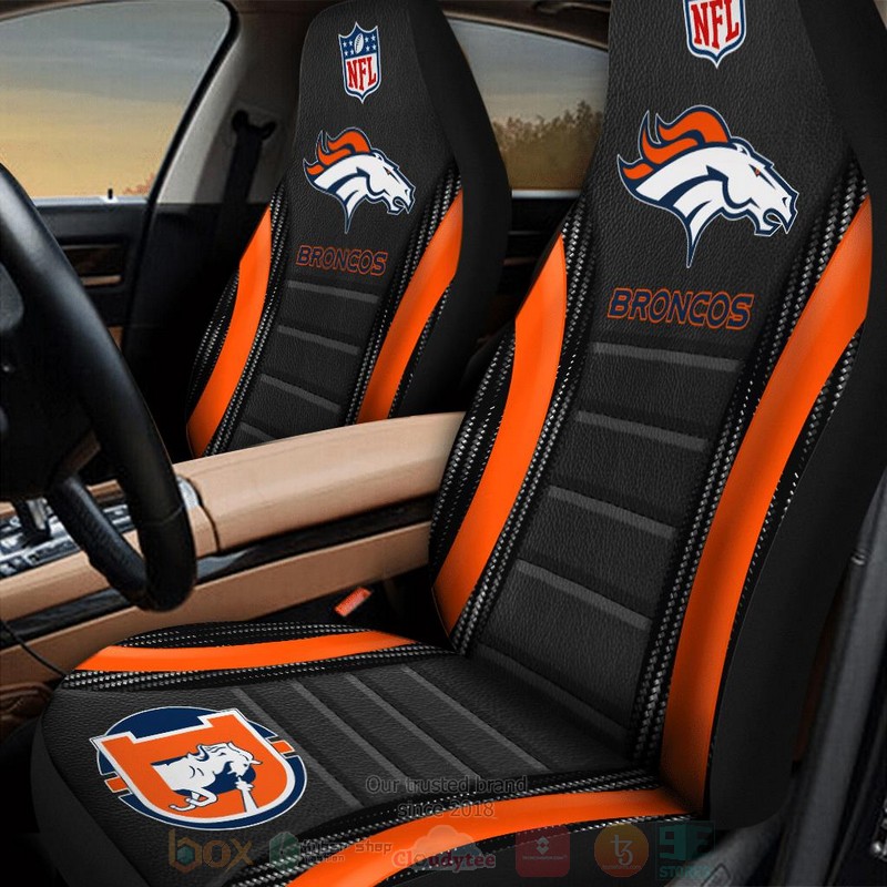 NFL Denver Broncos Car Seat Cover 1