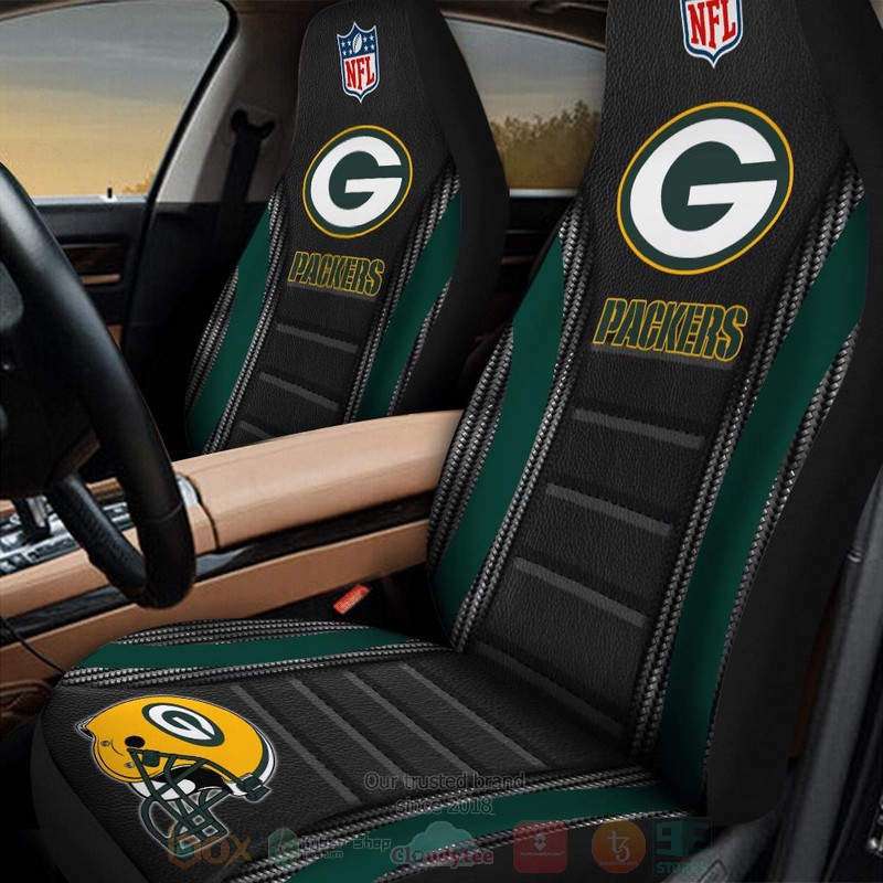 NFL Green Bay Packers Blacks Car Seat Cover 1