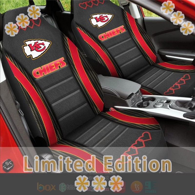 NFL Kansas City Chiefs Car Seat Cover 1