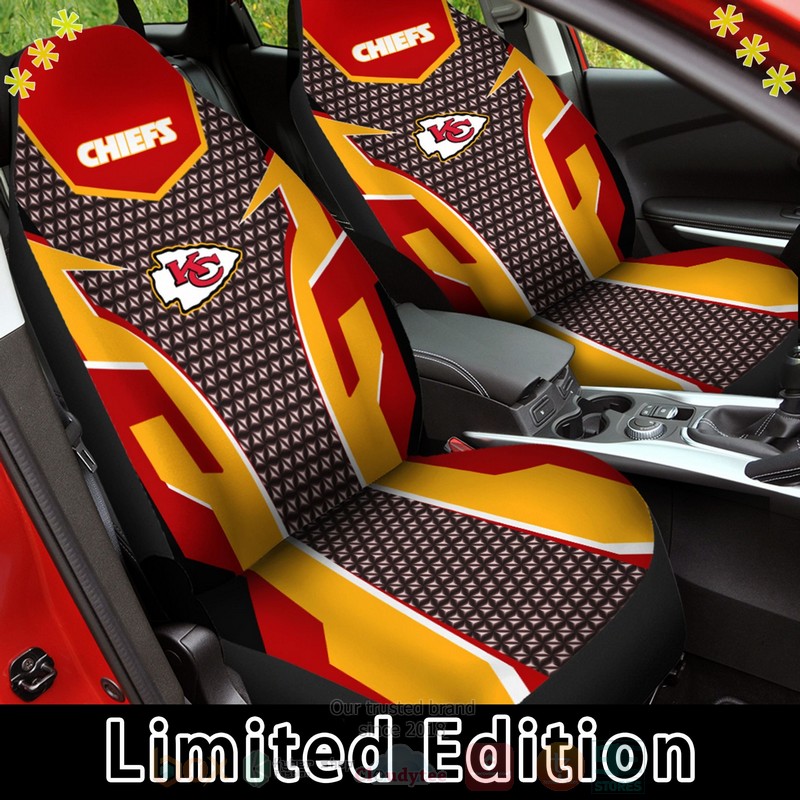 NFL Kansas City Chiefs Red Car Seat Cover