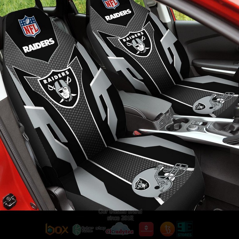 NFL Las Vegas Raiders Car Seat Cover