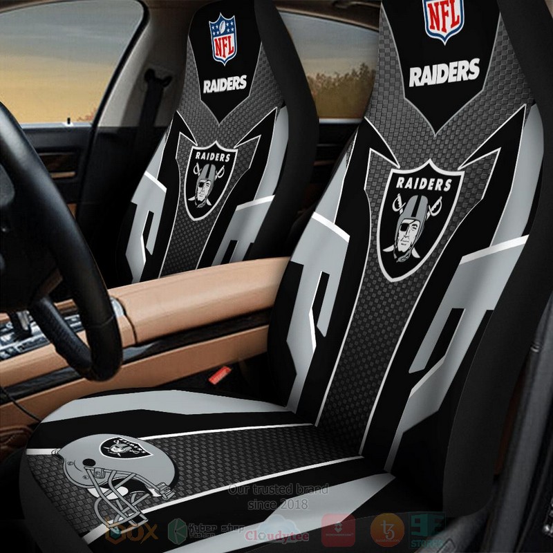 NFL Las Vegas Raiders Car Seat Cover 1