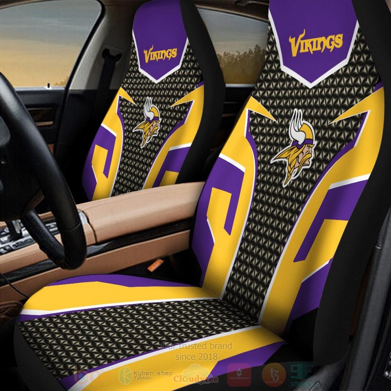 NFL Minnesota Vikings Car Seat Cover