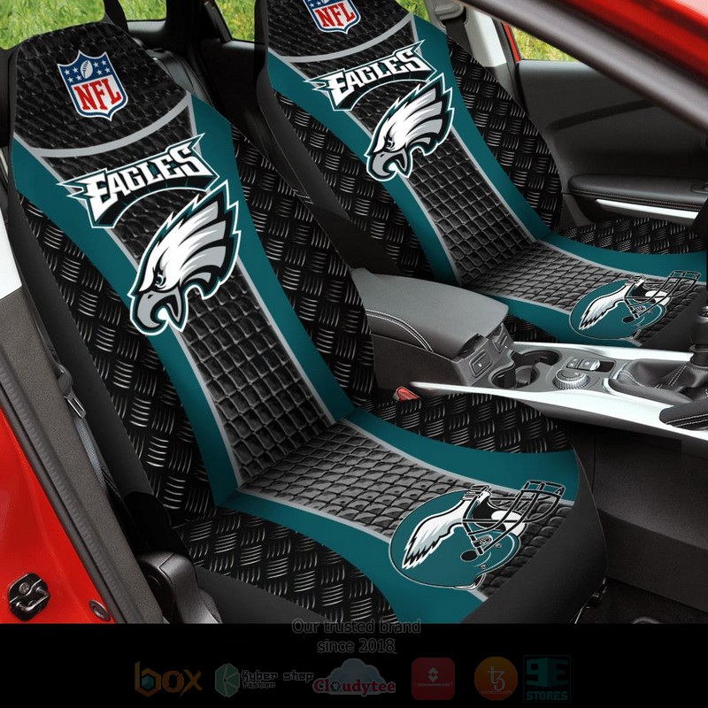 NFL Philadelphia Eagles Blue Car Seat Cover
