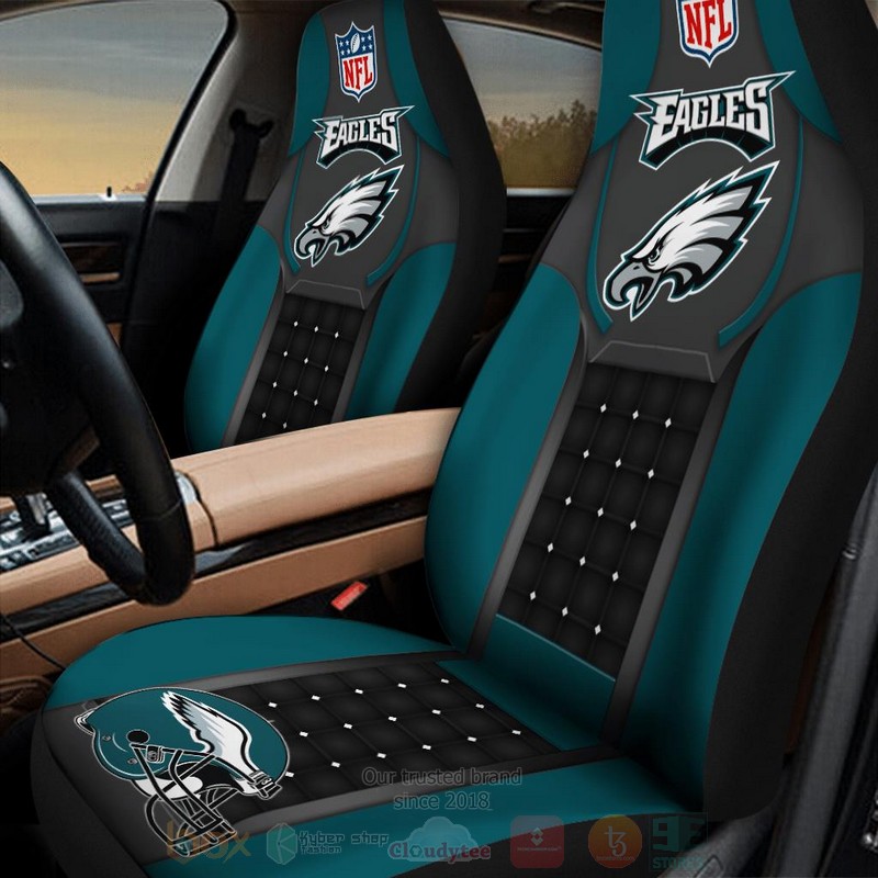 NFL Philadelphia Eagles Blues Car Seat Cover 1