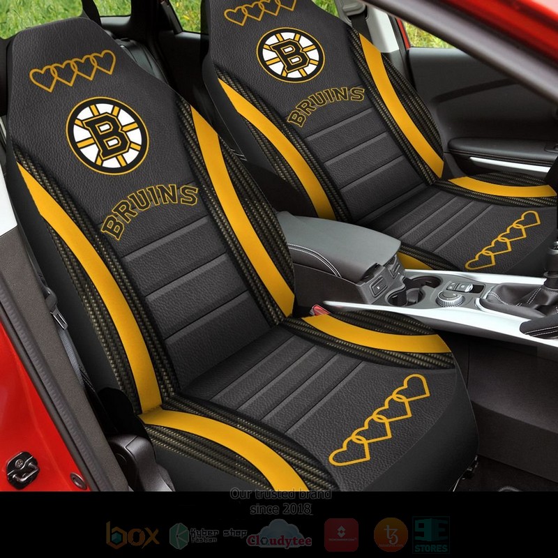NHL Boston Bruins Car Seat Cover