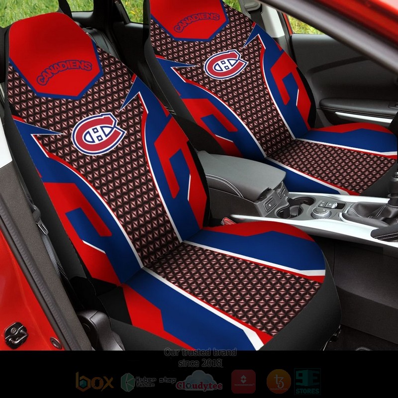 NHL Montreal Canadiens Red Blue Car Seat Cover