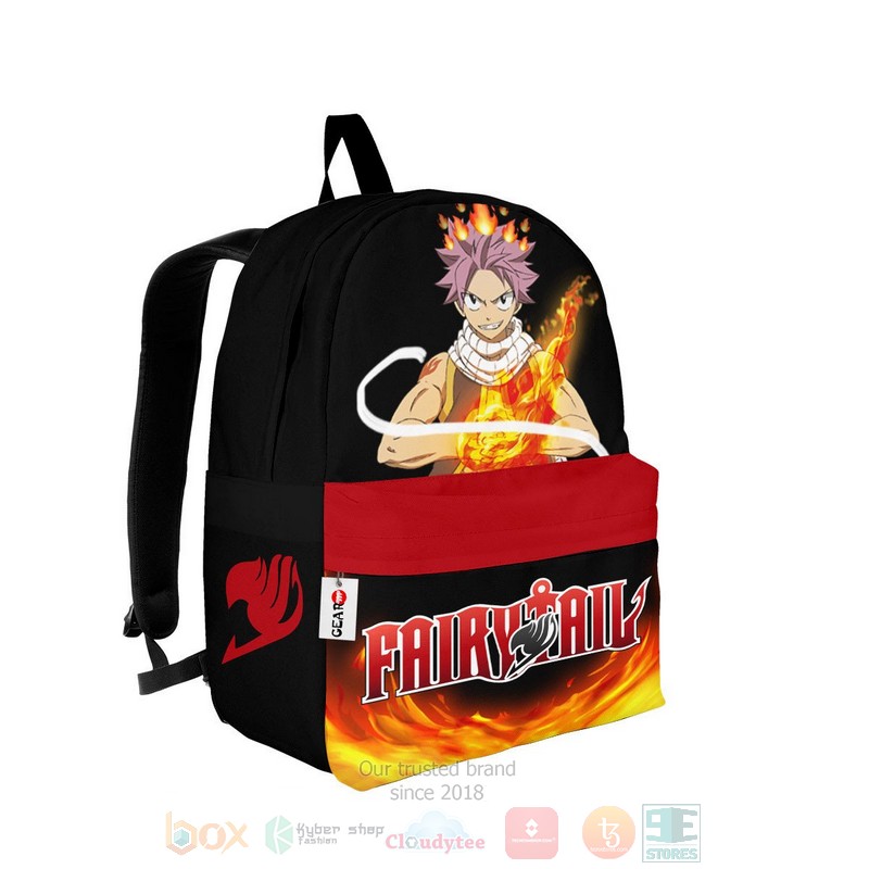 Natsu Dragneel Fairy Tail Anime Backpack 1