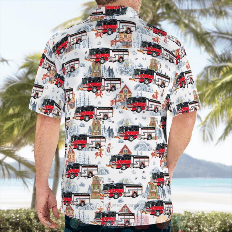 Nevada Truckee Meadows Fire Protection District Christmas Hawaiian Shirt 1 2 3