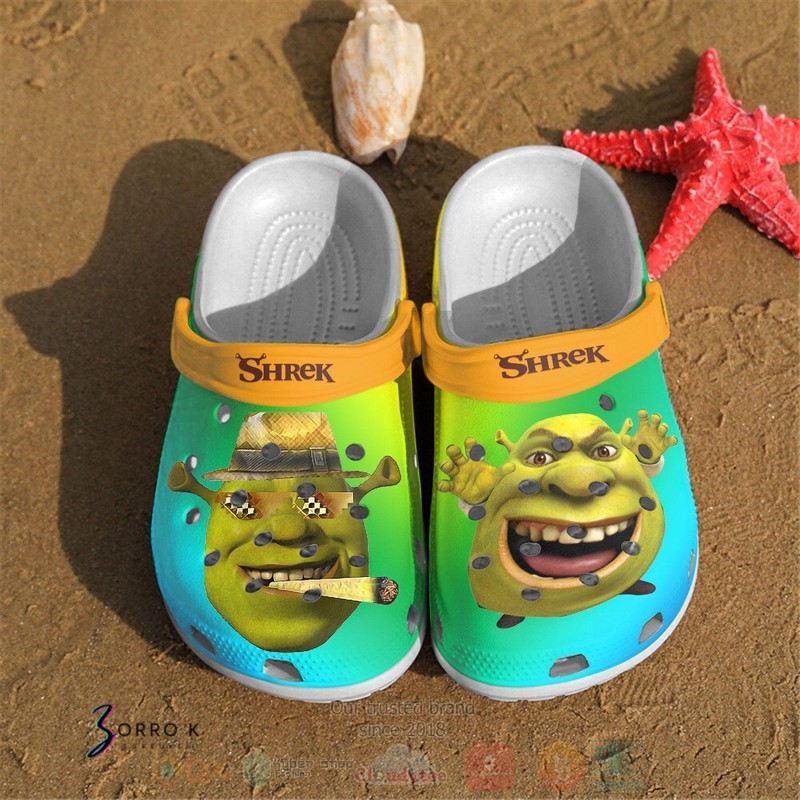 New Shrek Crocs Clog Shoes