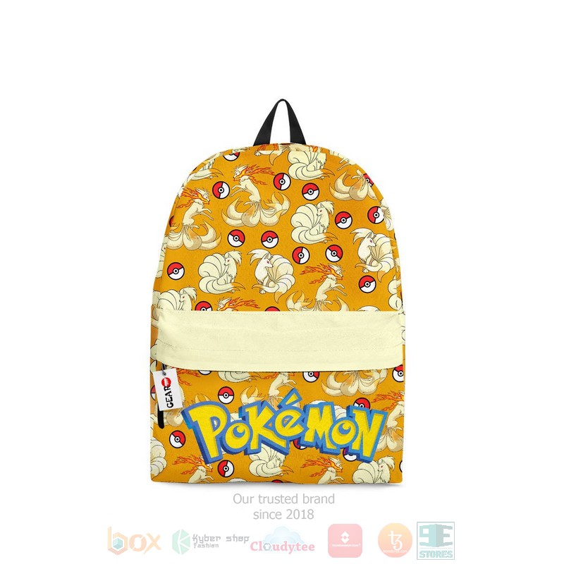 Ninetales Pokemon Anime Backpack