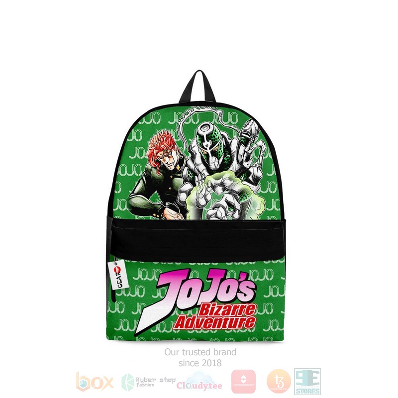 Noriaki Kakyoin JoJos Adventure Anime Backpack
