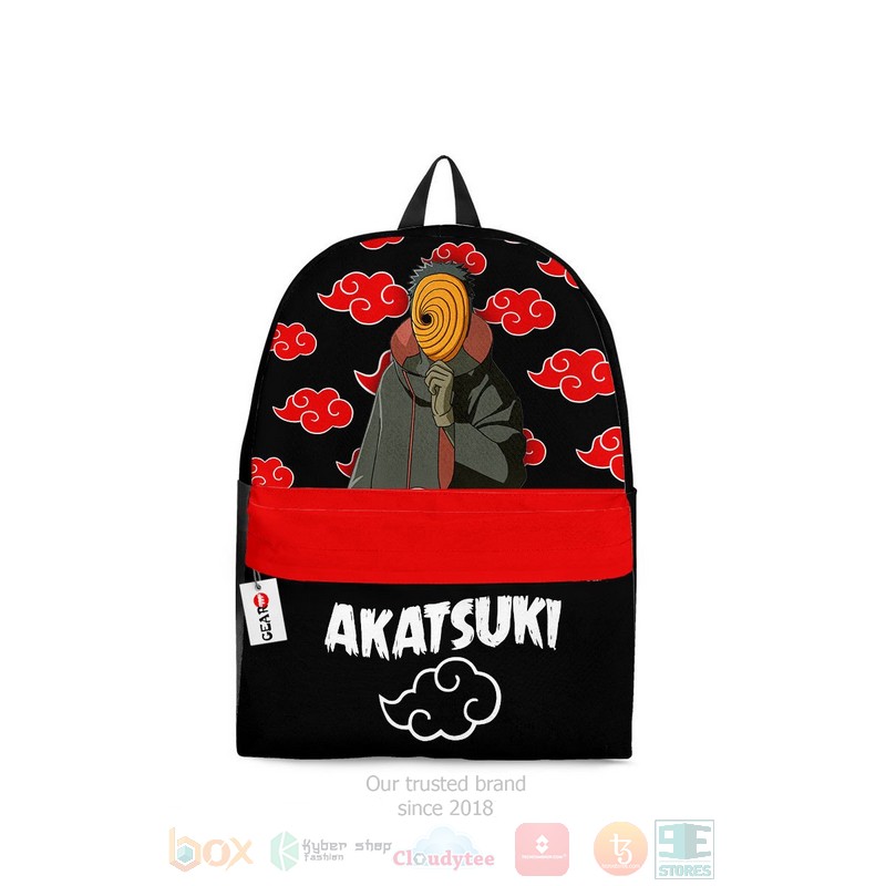 Obito Uchiha Akatsuki Naruto Anime Backpack