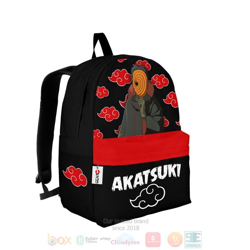 Obito Uchiha Akatsuki Naruto Anime Backpack 1