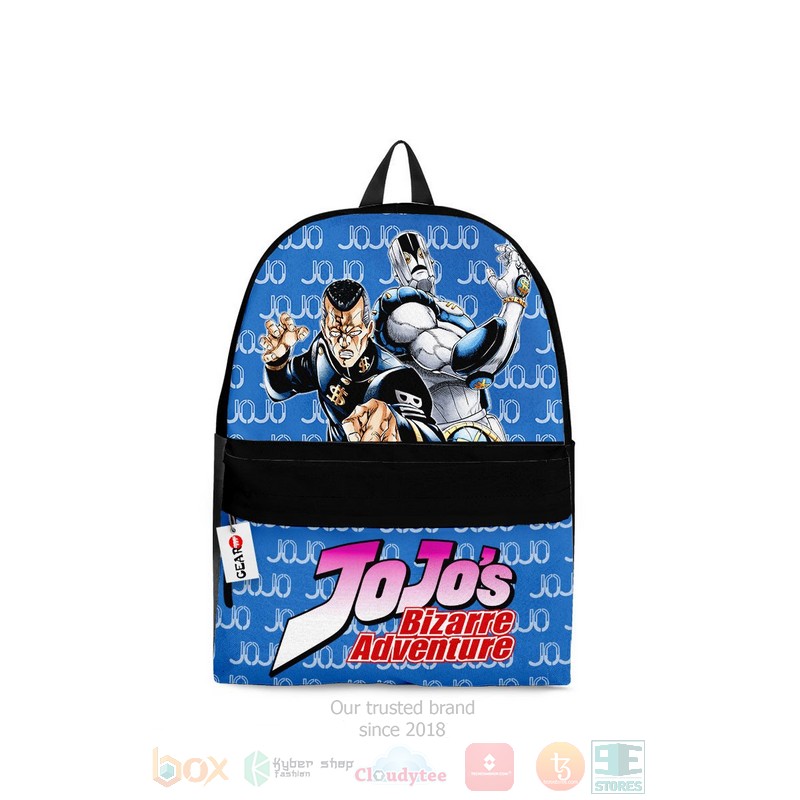 Okuyasu Nijimura JoJos Adventure Anime Backpack