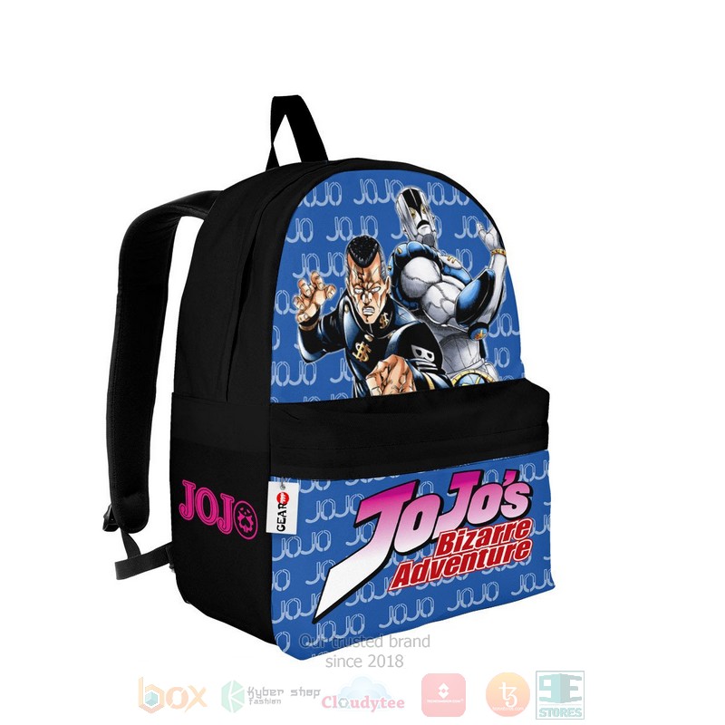 Okuyasu Nijimura JoJos Adventure Anime Backpack 1