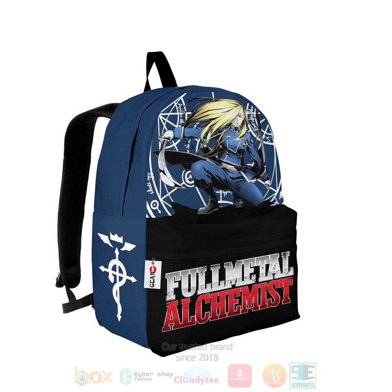 Olivier Mira Armstrong Anime Fullmetal Alchemist Backpack 1