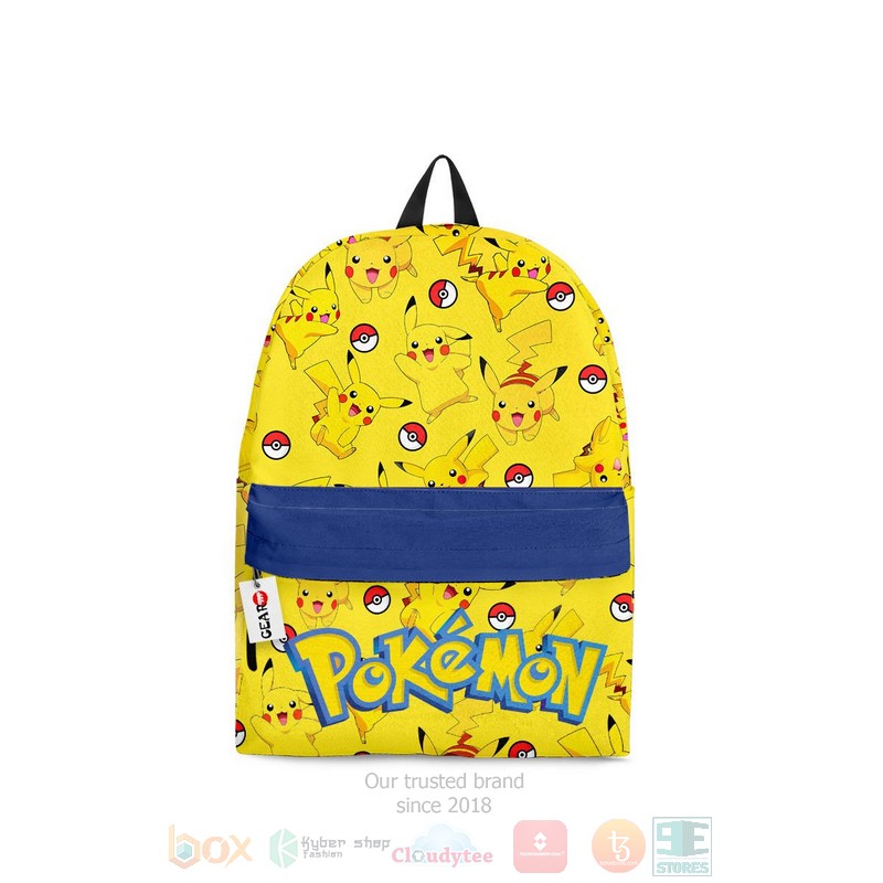 Pikachu Pokemon Anime Backpack