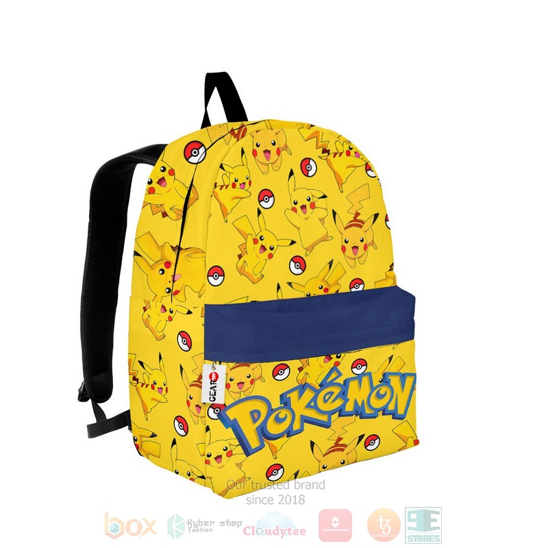 Pikachu Pokemon Anime Backpack 1