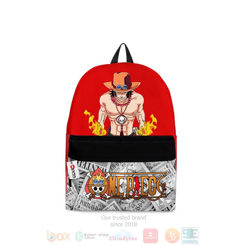 Portgas D. Ace One Piece Anime Backpack