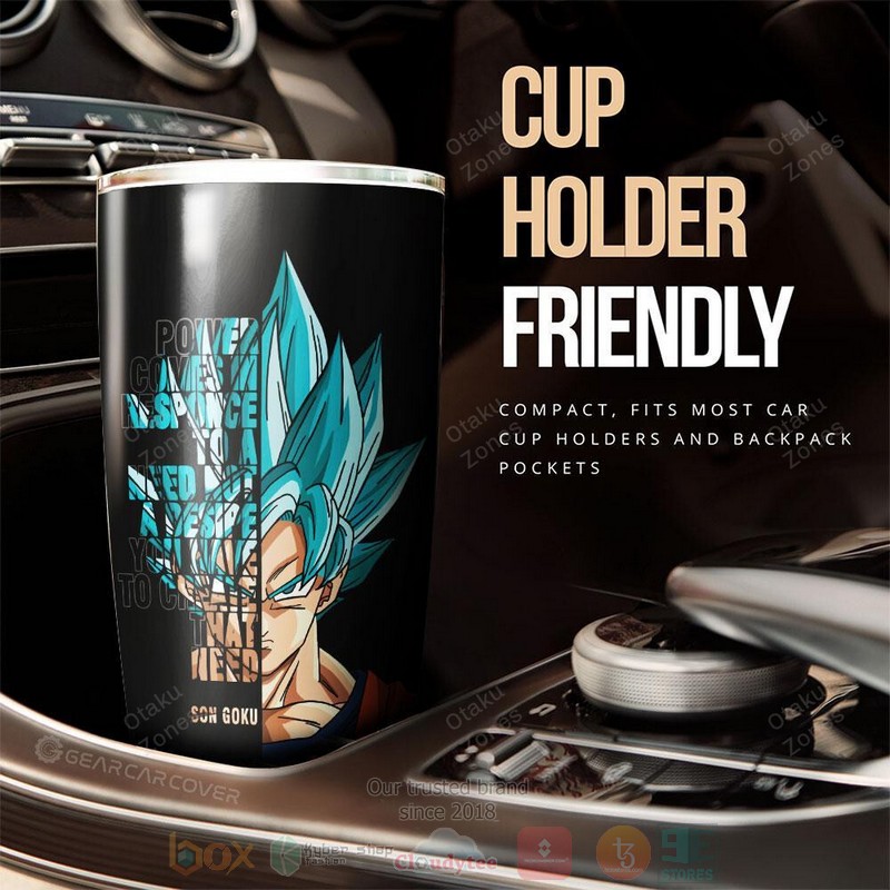 Power Comes In Response To A Need Not A Desire Your Have To Create That Need Son Goku Dragon Ball Anime Tumbler 1