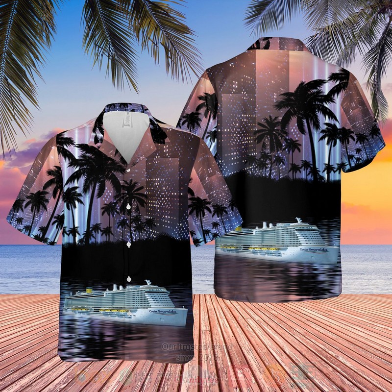 Costa Crociere Costa Smeralda Hawaiian Shirt