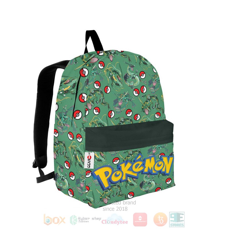 Rayquaza Pokemon Anime Backpack 1
