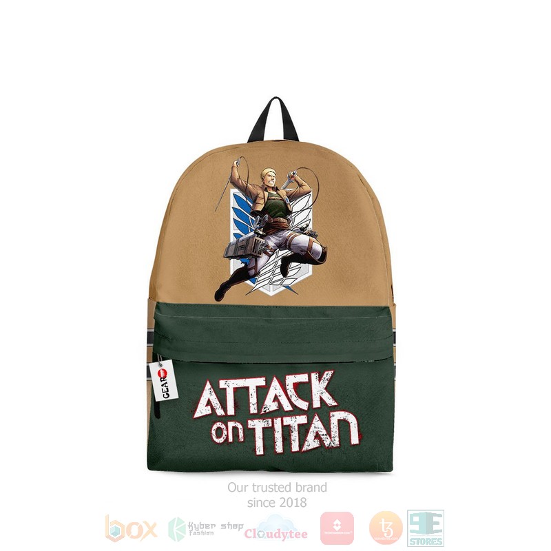 Reiner Braun Attack On Titan Anime Backpack