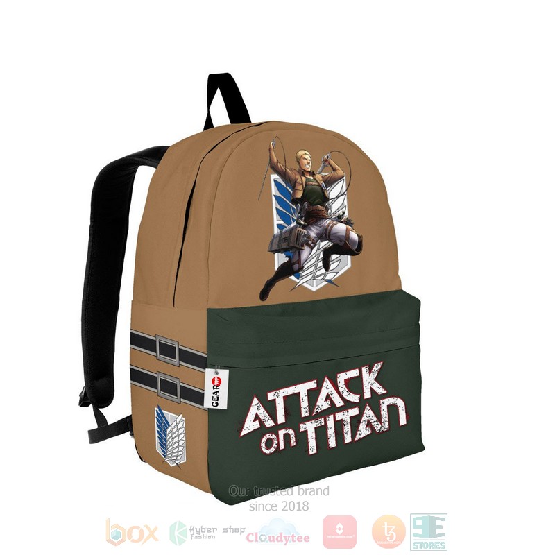 Reiner Braun Attack On Titan Anime Backpack 1