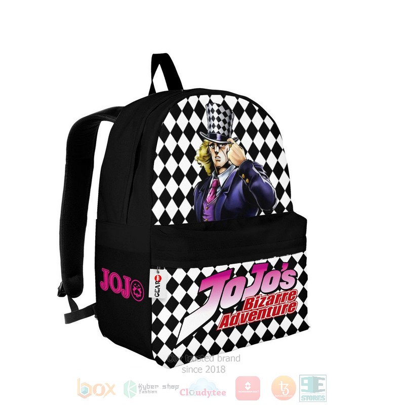 Robert E. O Speedwagon JoJos Adventure Anime Backpack 1