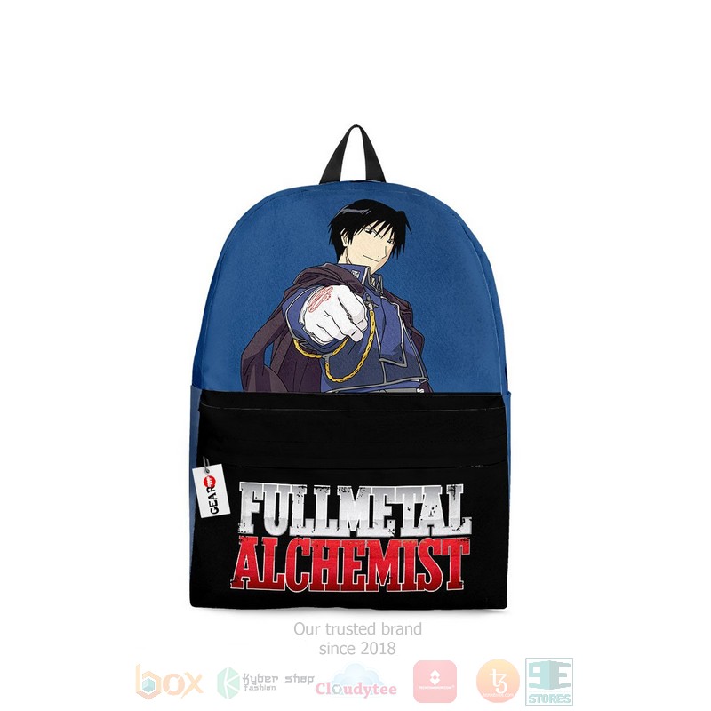 Roy Mustang Anime Fullmetal Alchemist Backpack