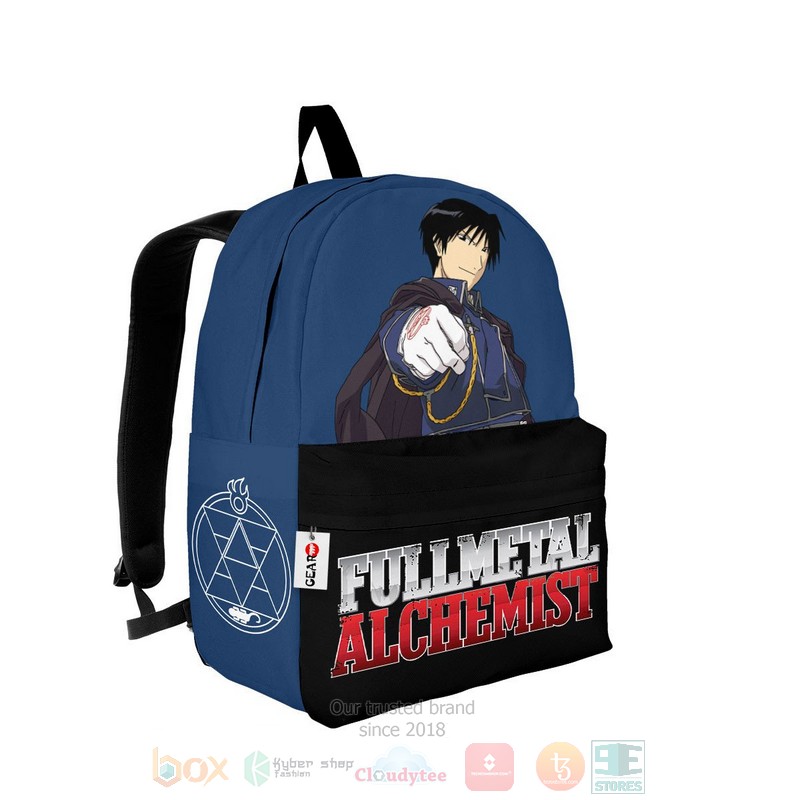 Roy Mustang Anime Fullmetal Alchemist Backpack 1