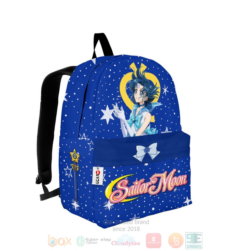 Sailor Mercury Ami Mizuno Sailor Anime Backpack 1