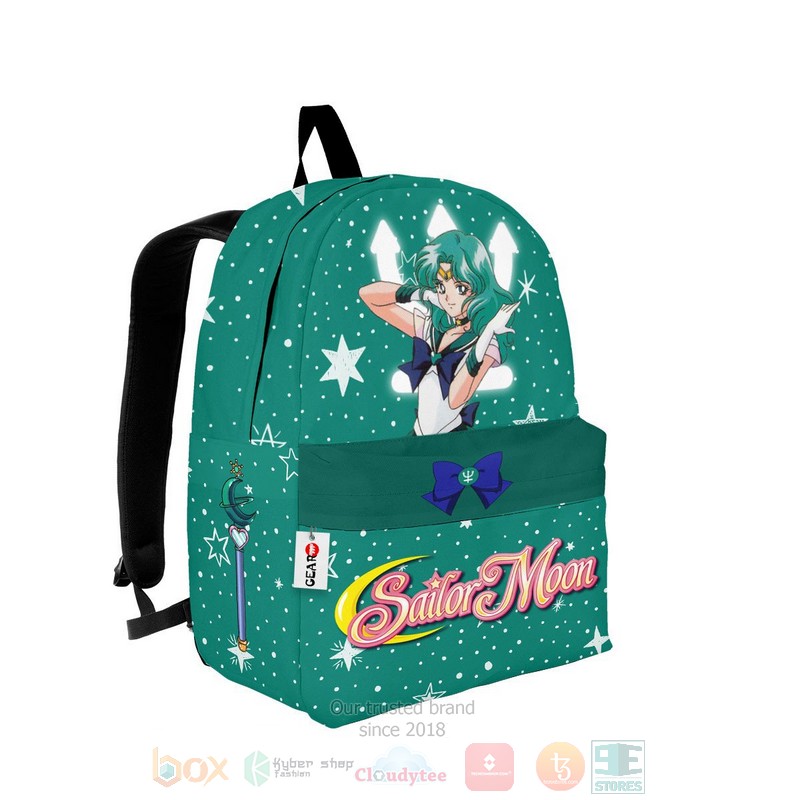 Sailor Neptune Michiru Kaiou Sailor Anime Backpack 1