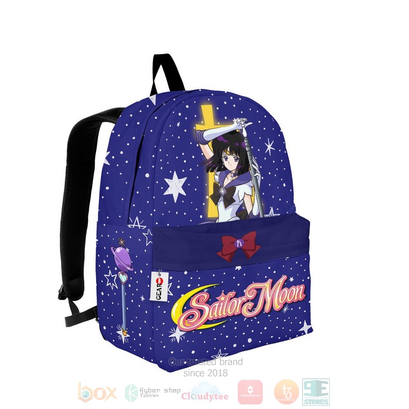 Sailor Saturn Hotaru Tomoe Anime Backpack 1