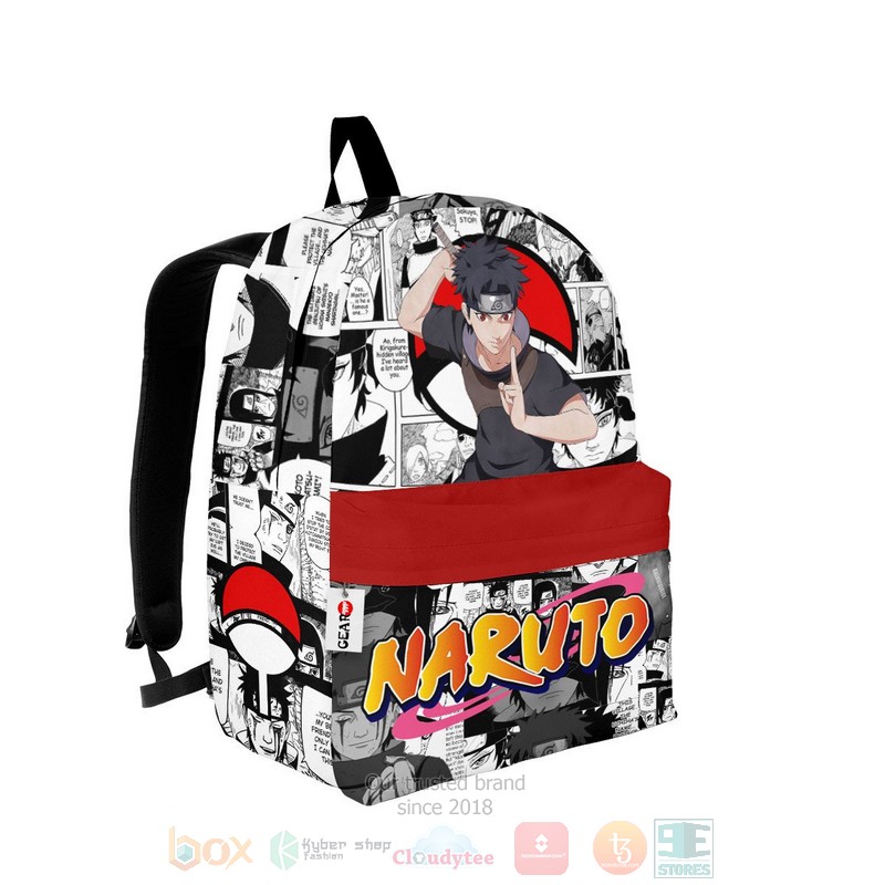Shisui Uchiha Naruto Anime Manga Backpack 1