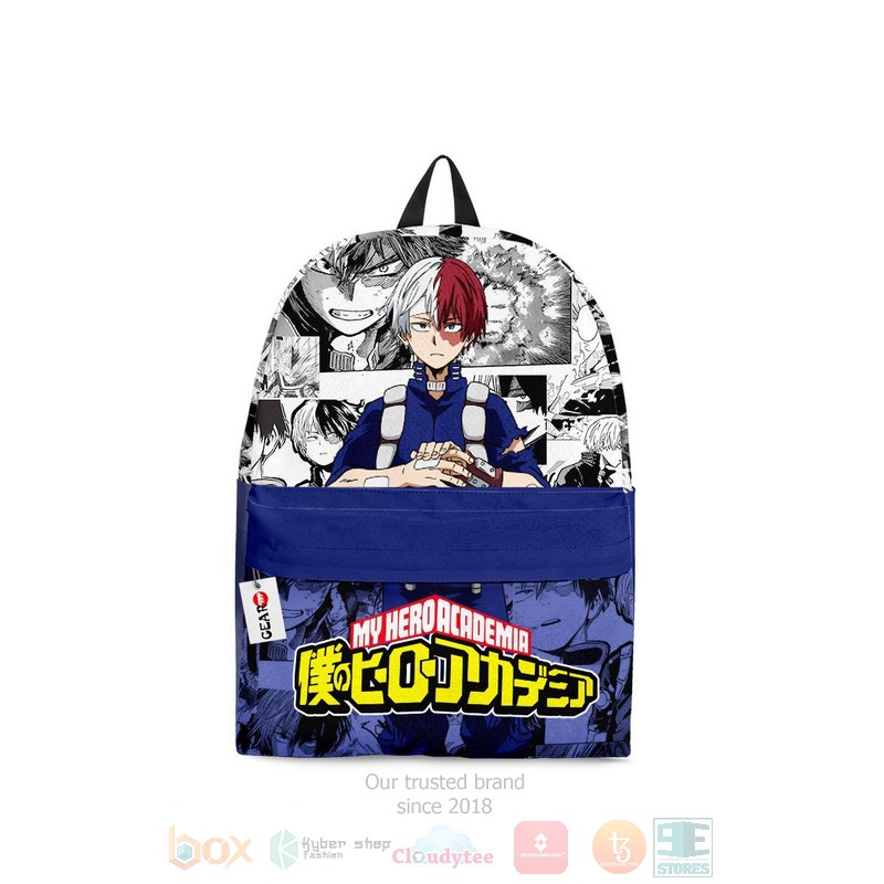 Shoto Todoroki My Hero Academia Anime Manga Backpack