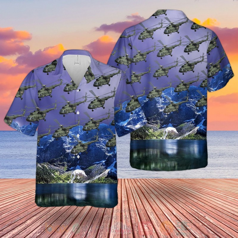 Sily Powietrzne Mil Mi 8 Hawaiian Shirt Short